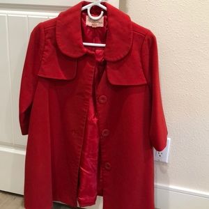 Cape-like coat